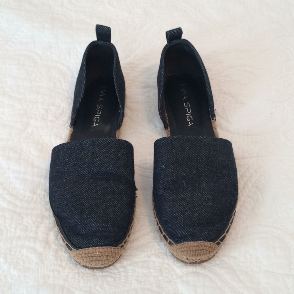 Via Spiga Denim Espadrille